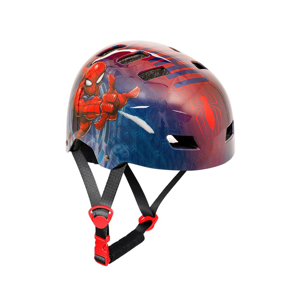 Spartan - Kids' Multi-Sport Safety Helmet - Marvel Spider-Man - 51-54 cm