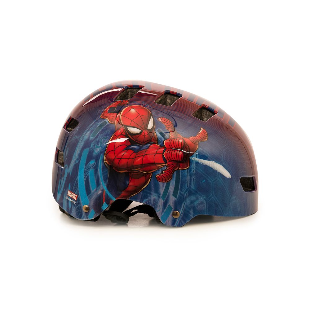 Spartan - Kids' Multi-Sport Safety Helmet - Marvel Spider-Man - 51-54 cm
