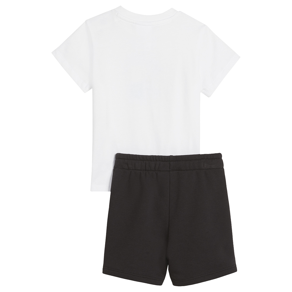 Puma X Trolls Minicats T-Shirt & Shorts - Black/White - 2 Pcs