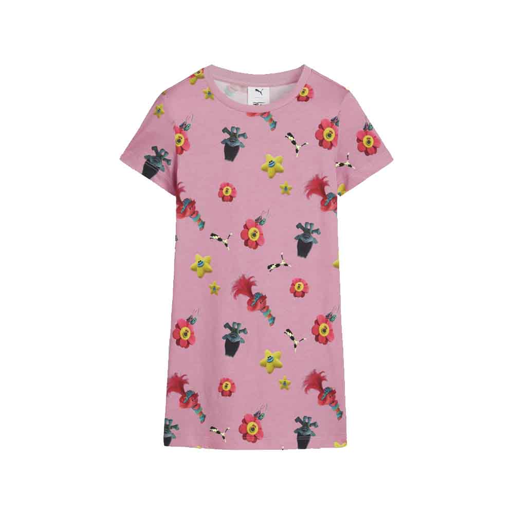 Puma X Trolls Elongated T-Shirt - Pink