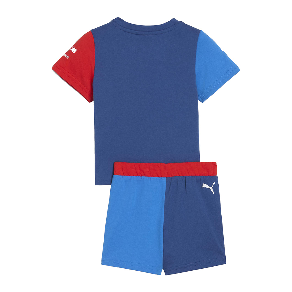 Puma Bmw Toddler T-Shirt & Shorts - Blue - 2 Pcs