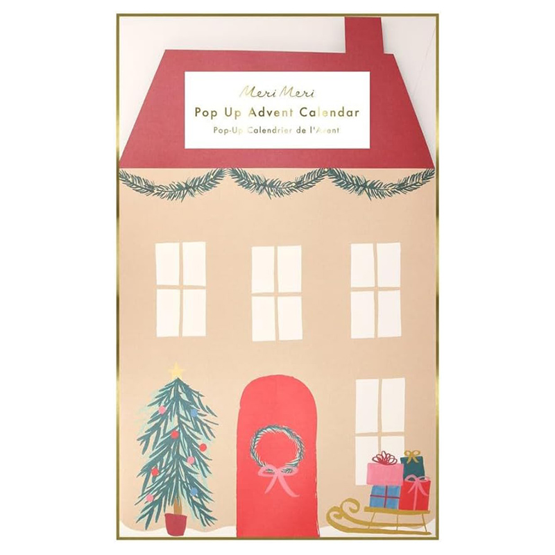 Meri Meri Santa's House Pop Up Advent Calendar