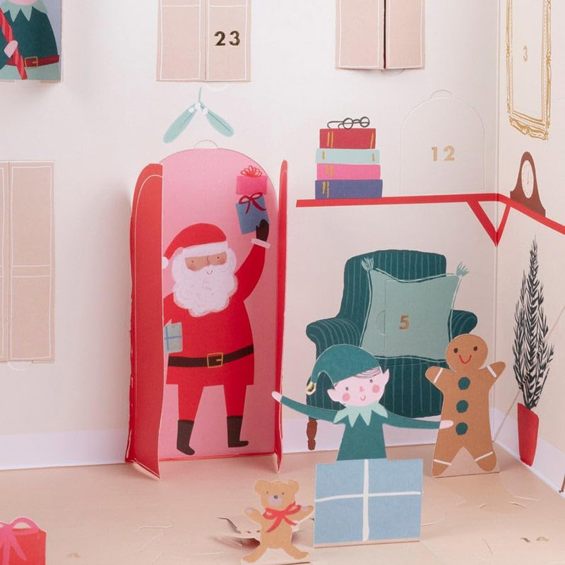 Meri Meri Santa's House Pop Up Advent Calendar