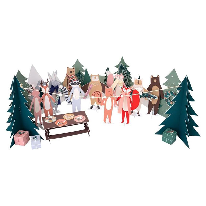 Meri Meri Woodland Paper Play Advent Calendar