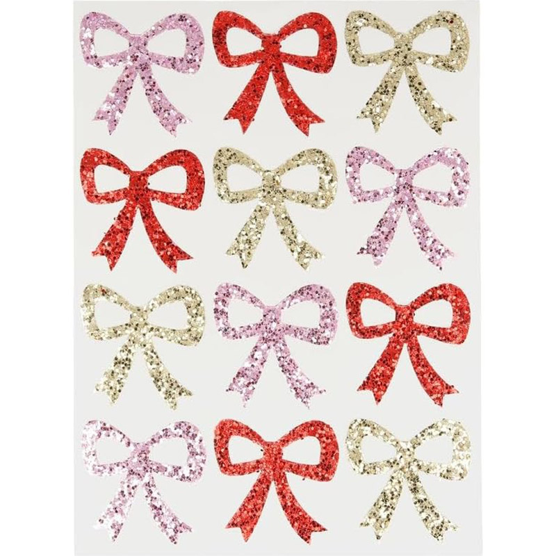 Meri Meri - Eco Glitter Bow Stickers