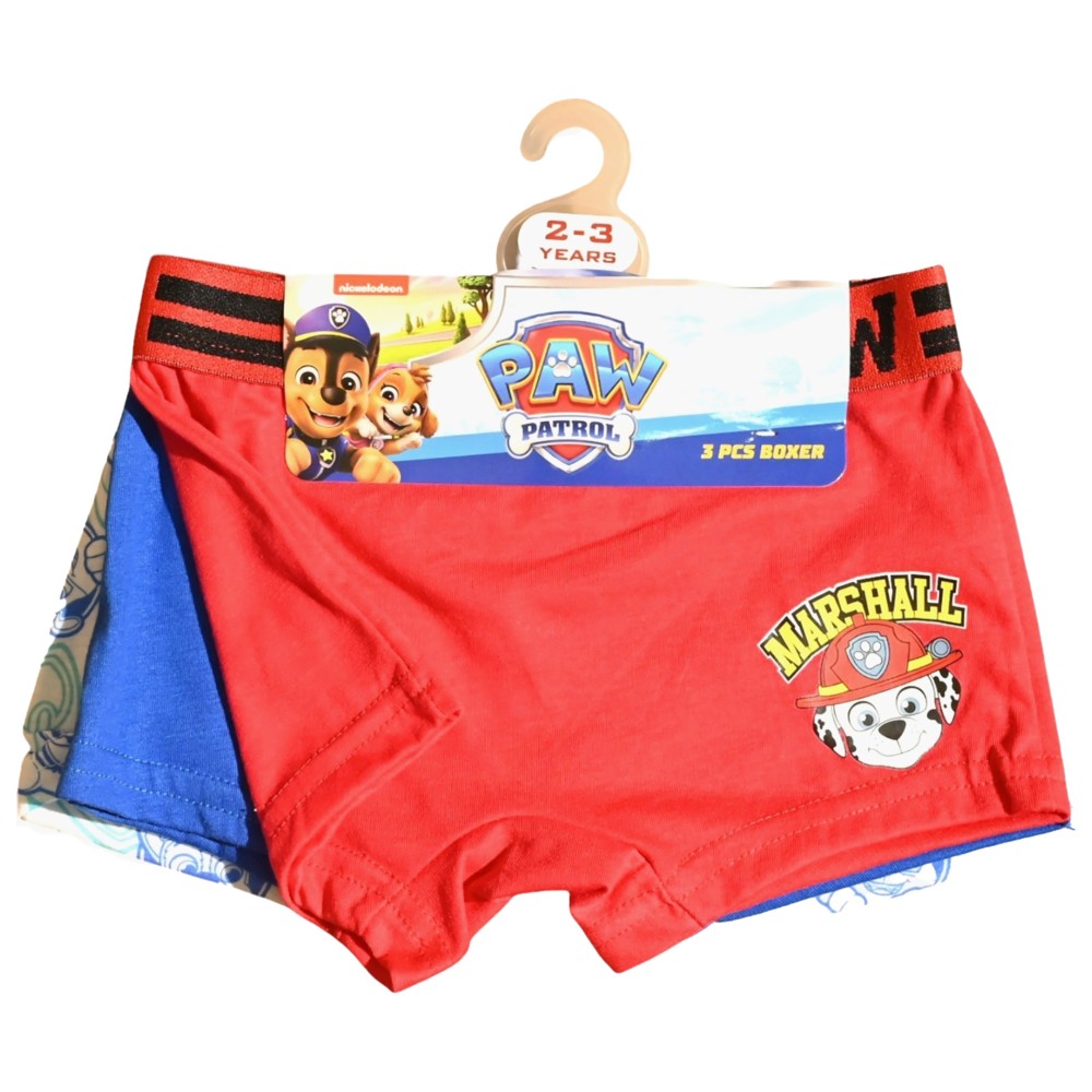 Paw Patrol - 3pc-Set - Boy's Boxers