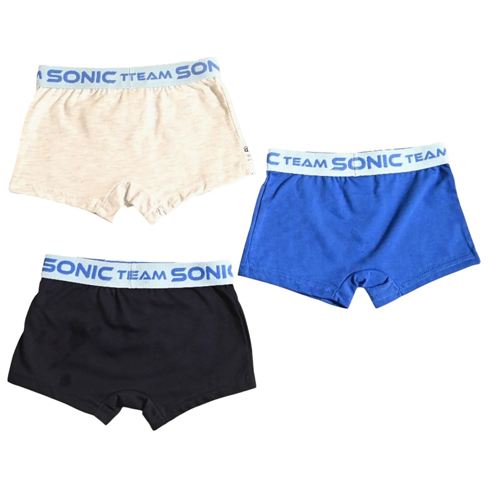 Sonic - 3pc-Set - Boy's Printed Boxer