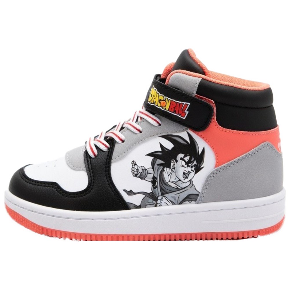 Dragonball - Boy's Goku High-Top Hook And Loop Sneakers