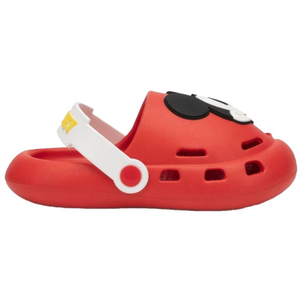 Mickey Mouse - Boy's Ventilated Slip-On Clogs - Red