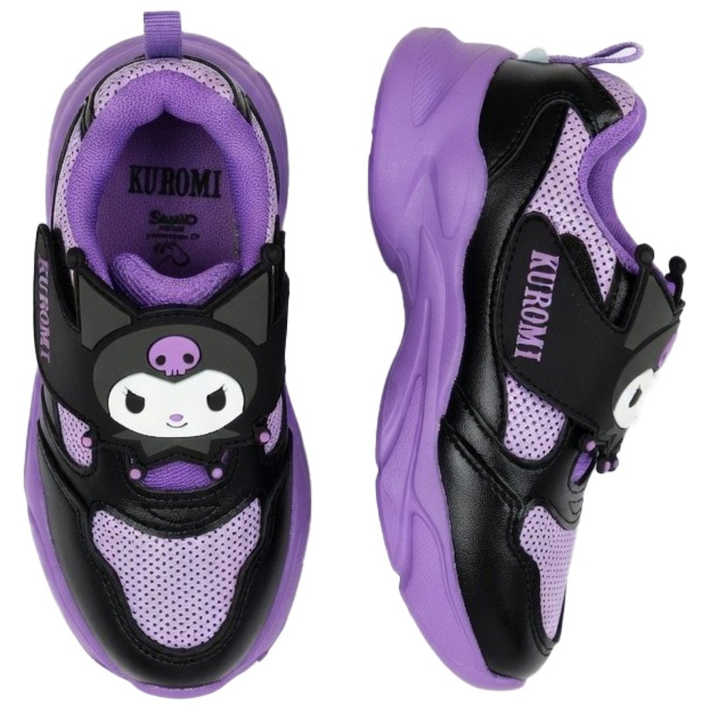 Kuromi - Girl's Chunky Sneakers - Purple/Black