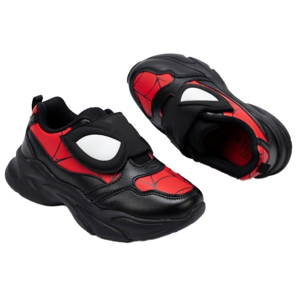 Spiderman - Boy's Casual Sneakers - Black/Red