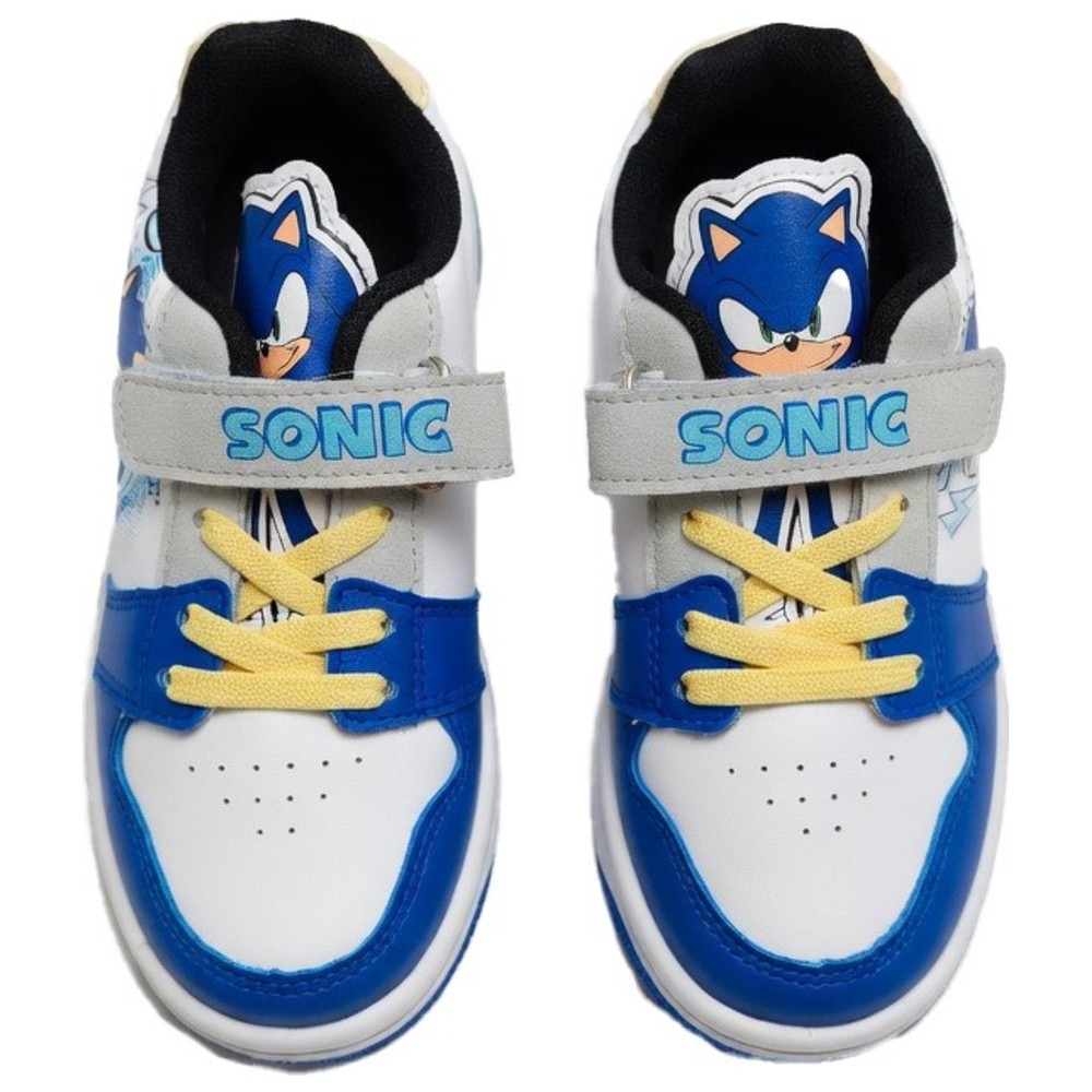Sonic - Boy's Hook And Loop Sneakers