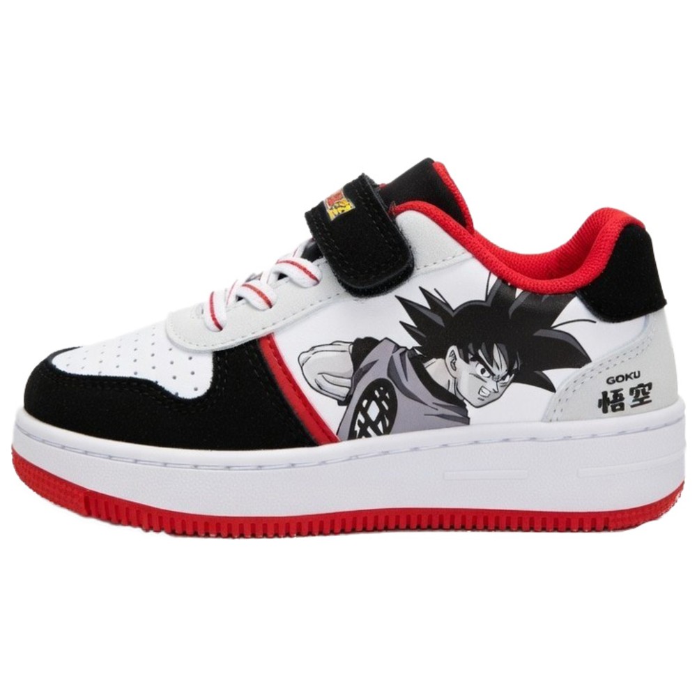 Dragonball - Boy's Lace-Up Shoes - Black/White