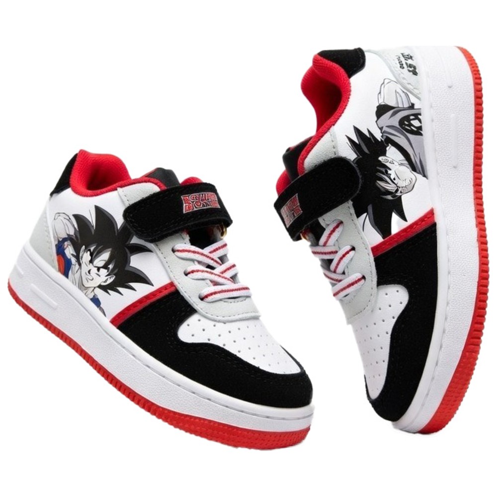 Dragonball - Boy's Lace-Up Shoes - Black/White