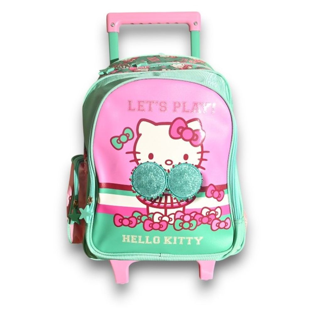 Hollywood Magic - Hello Kitty 14-Inch Trolleybag With Lunch Bag And Pencil Case