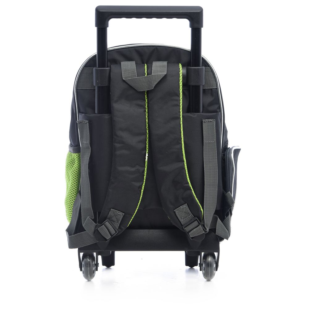 Hollywood Magic - Ninja Turtle Trolley Backpack With Lunch Bag And Pencil Case - 14-Inch