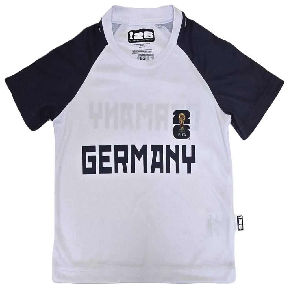 Fifa - Boy's Germany Printed Sports T-Shirt - White