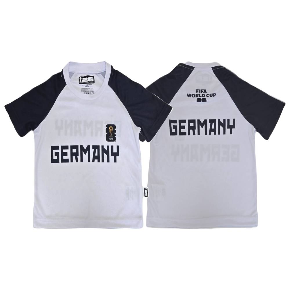 Fifa - Boy's Germany Printed Sports T-Shirt - White