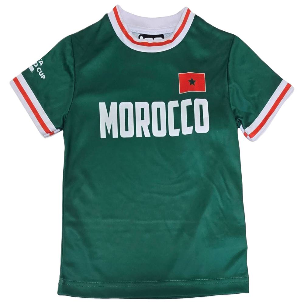 Fifa - Boy's Morocco Printed Sports T-Shirt - Green