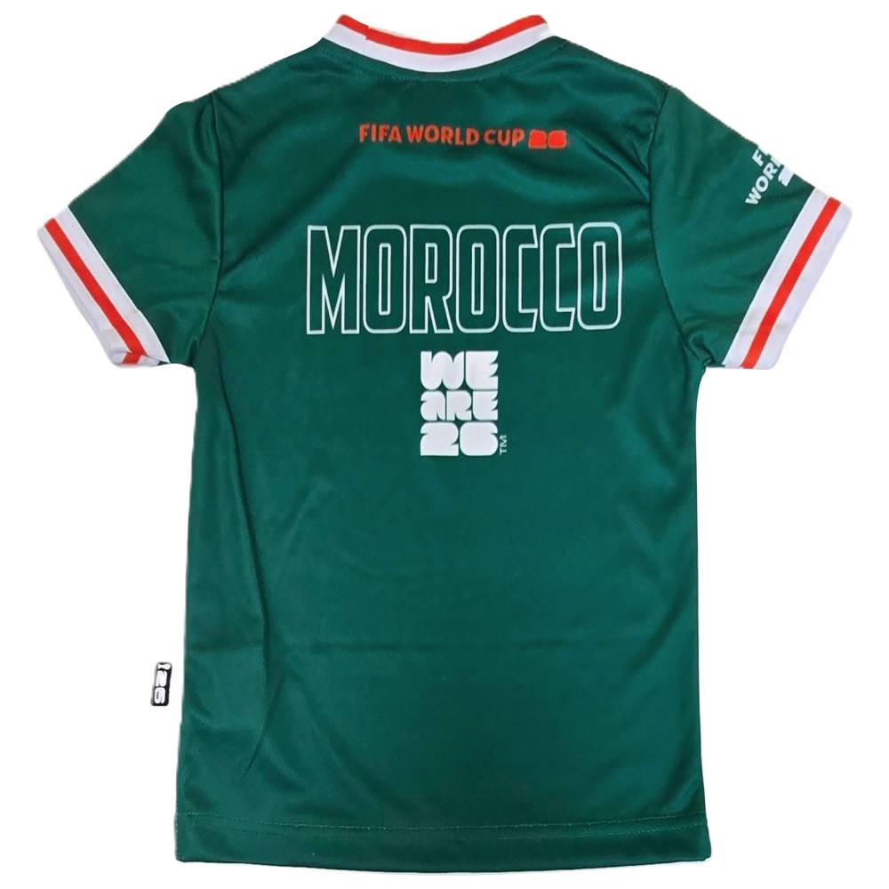 Fifa - Boy's Morocco Printed Sports T-Shirt - Green