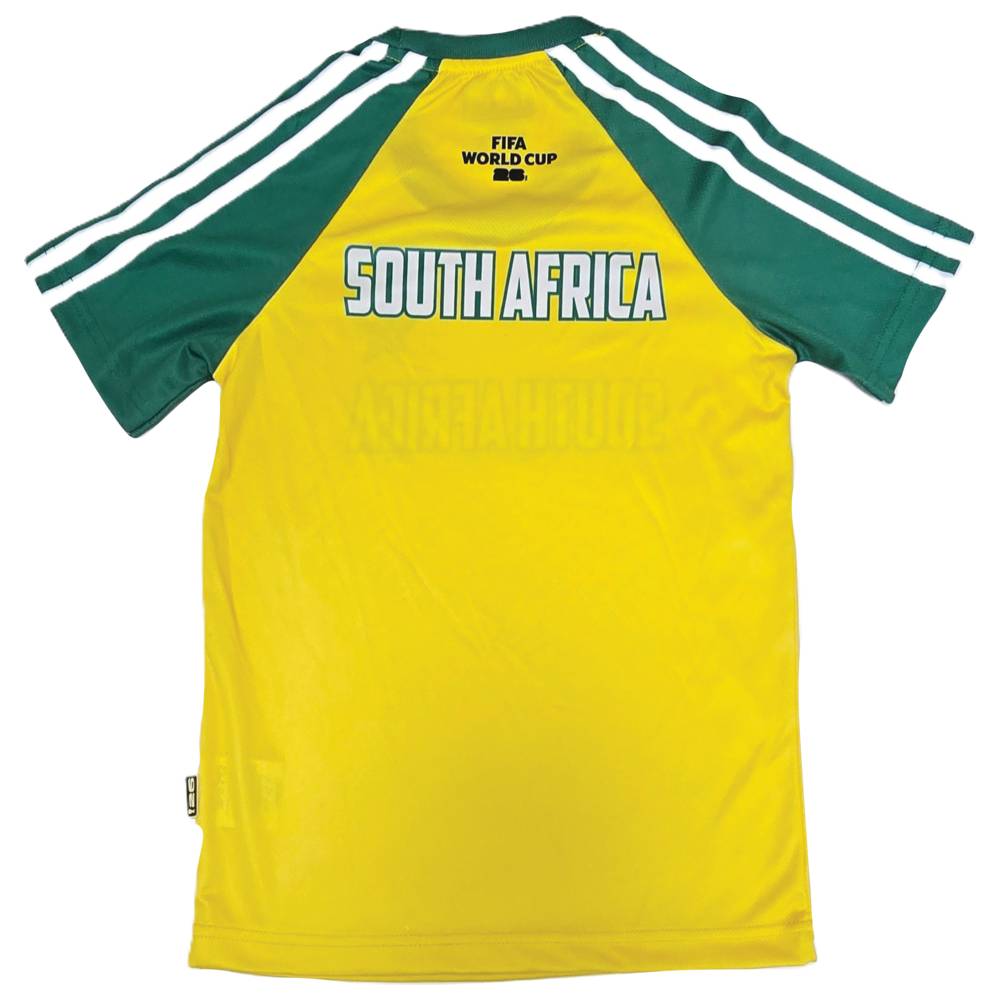 Fifa - Boy's South Africa Printed Sports T-Shirt - Yellow