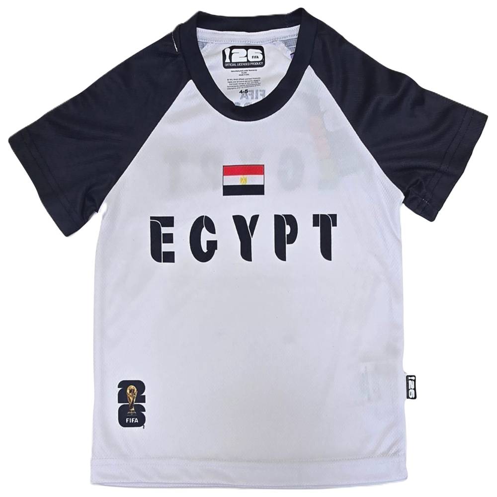 Fifa - Boy's Egypt Printed Sports T-Shirt – White
