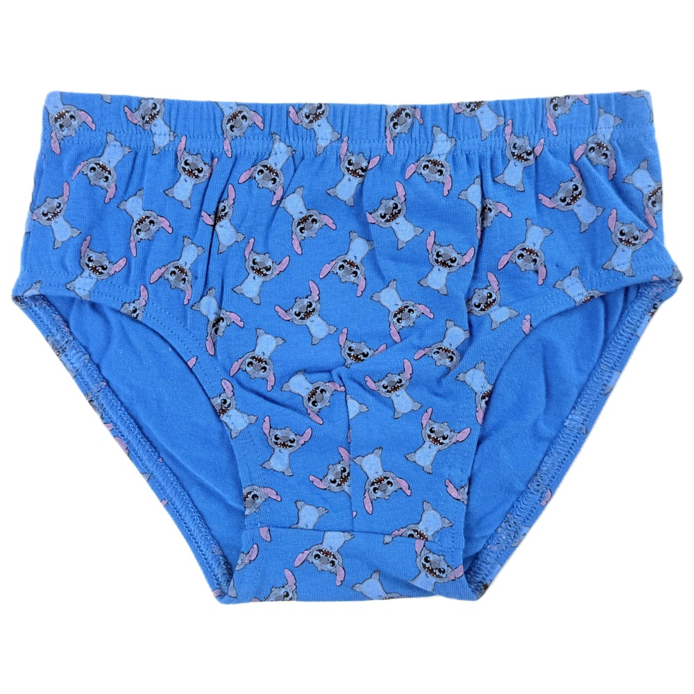 Lilo & Stitch - 3pc-Set - Boy's Printed Briefs - Blue/Grey
