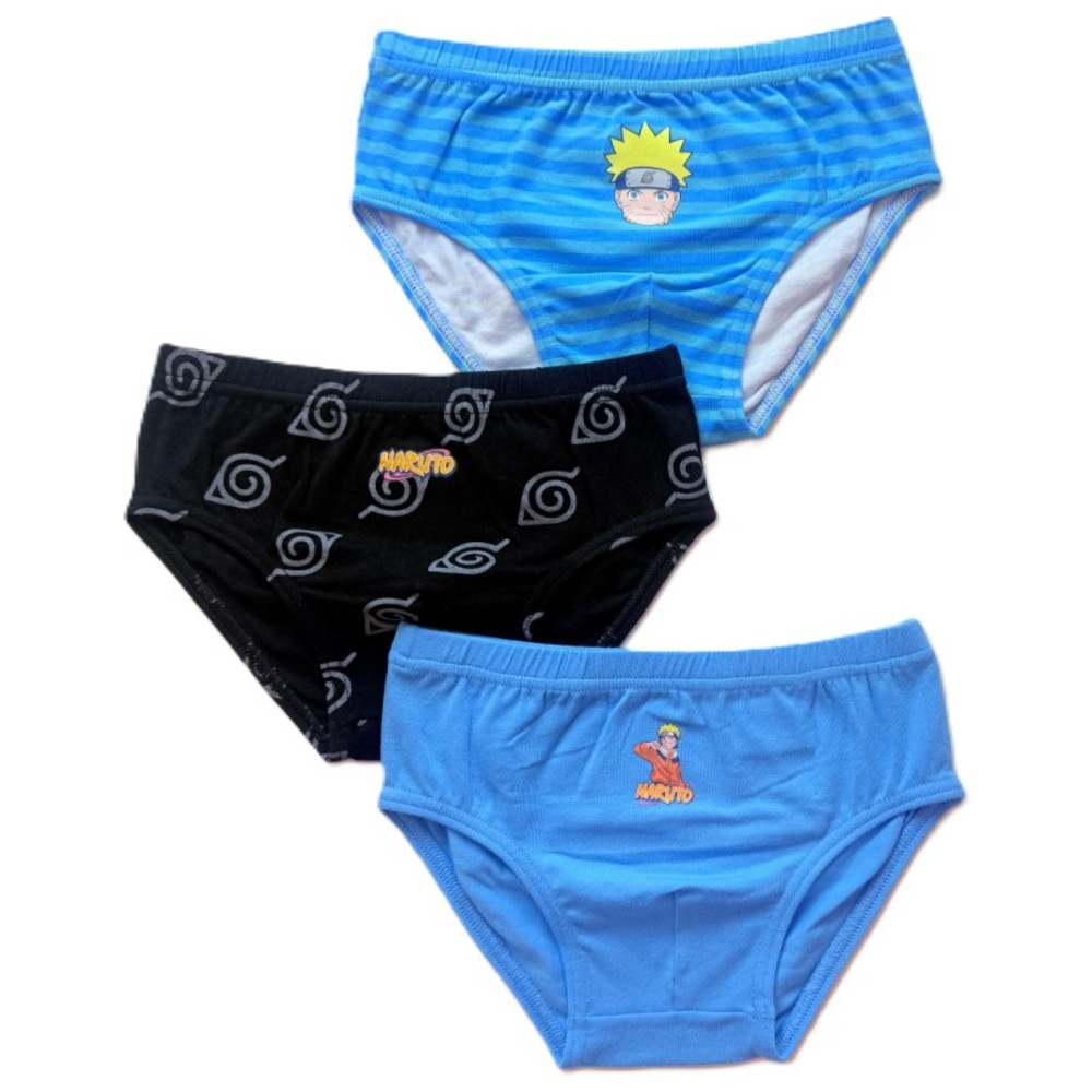 Naruto - 3pc-Set - Boy's Briefs