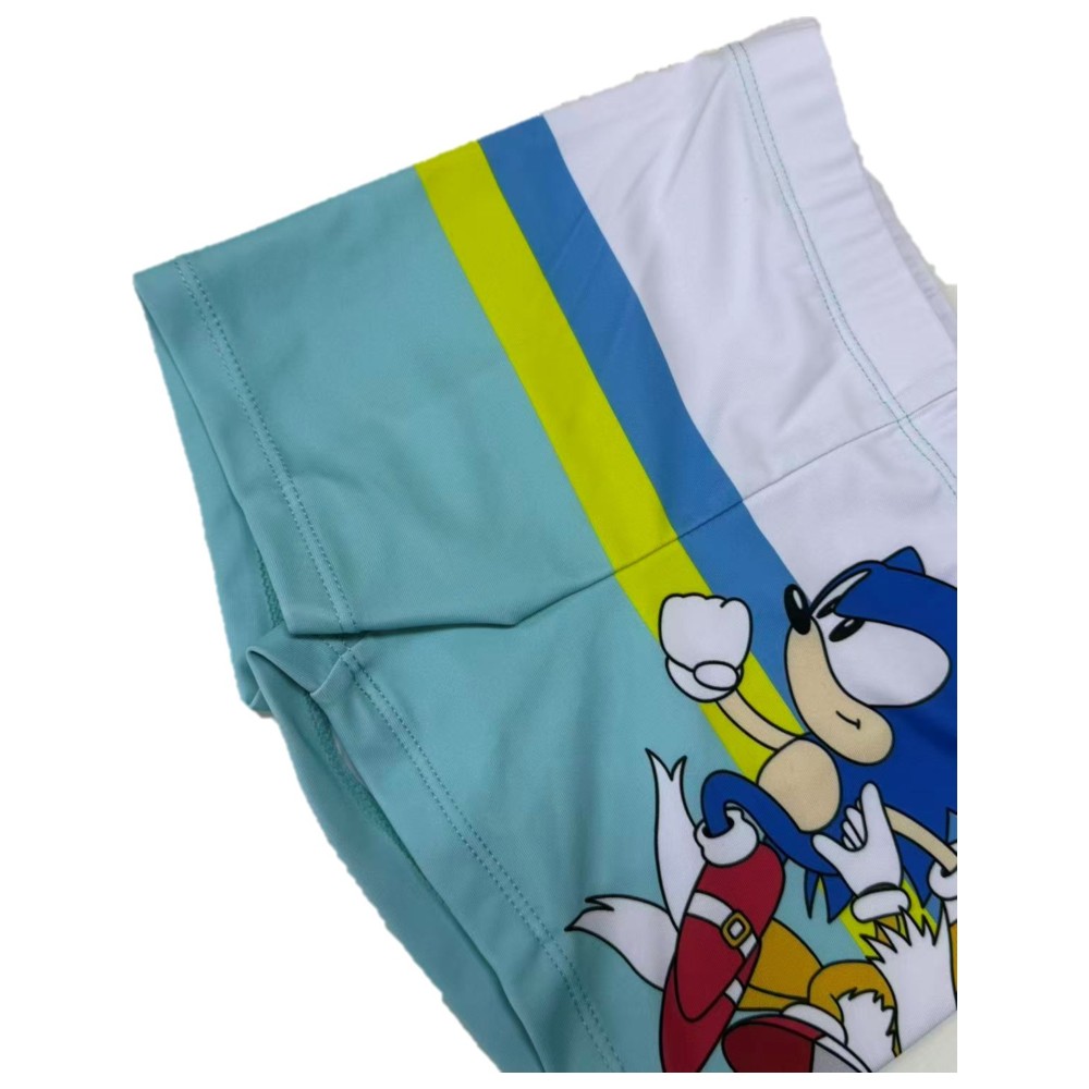 Sonic - Boy's UPF 50 Hedgehog Printed Swim Shorts