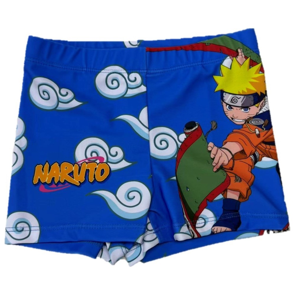 Naruto - Boy's UPF 50 Swim Shorts - Blue