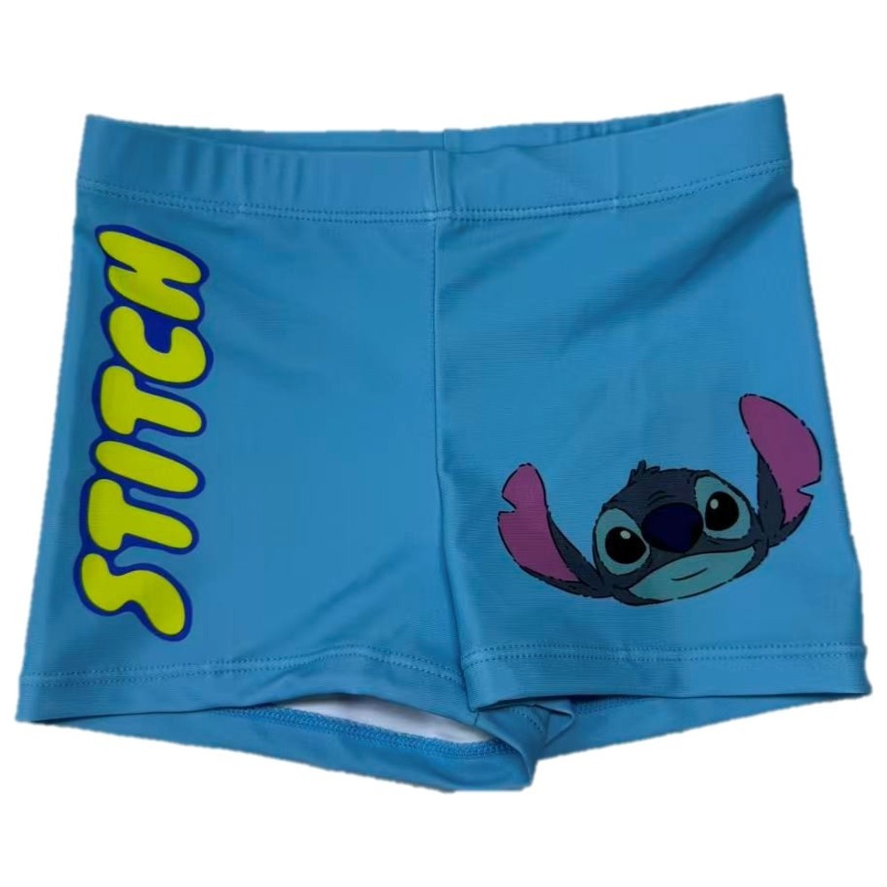 Lilo & Stitch - Boy's UPF 50 Printed Swim Shorts - Blue