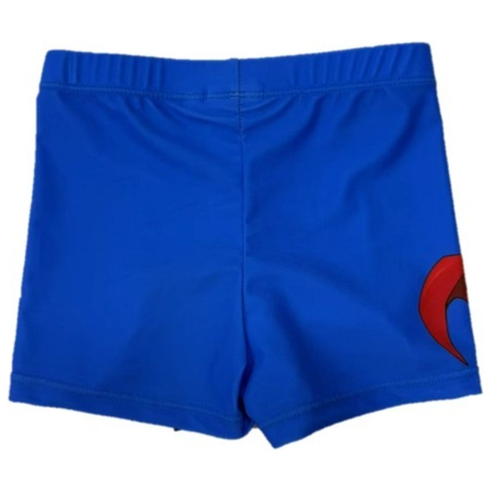 Superman - Boy's UPF 50 Superman Printed Swim Shorts - Blue