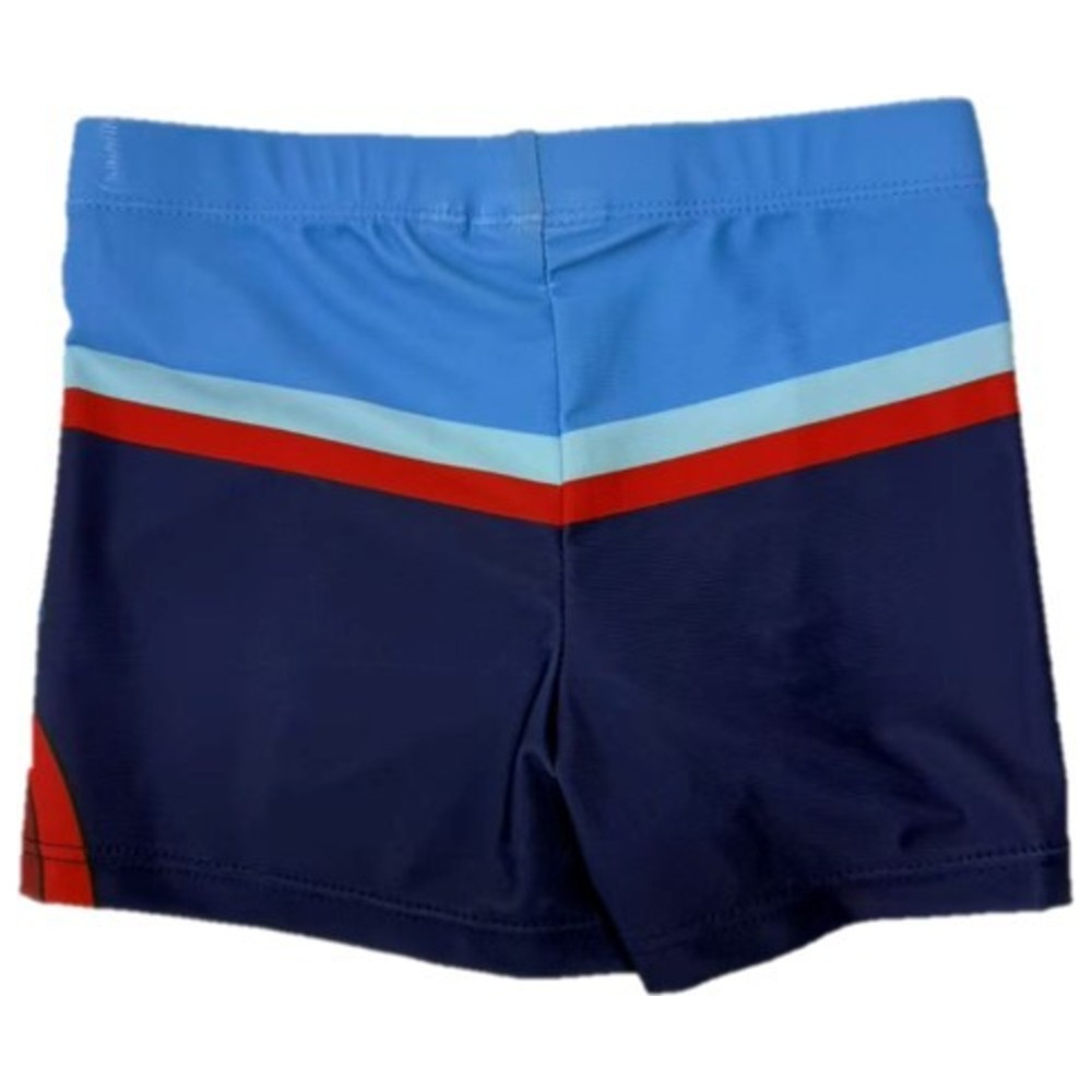 Superman - Boy's UPF 50 Colorblock Swim Shorts - Blue