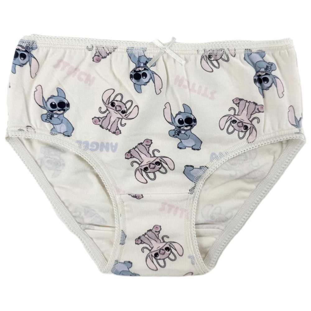 Lilo & Stitch - 3pc-Set - Girl's Stitch Printed Briefs With Bow Details