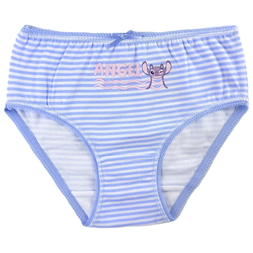 Lilo & Stitch - 3pc-Set - Girl's Stitch Printed Briefs With Bow Details