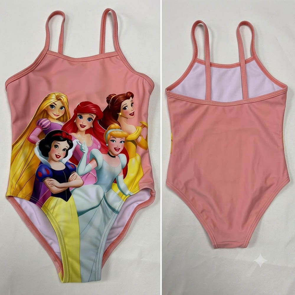 Princess - Girl's UPF 50 Swimwear - Peach