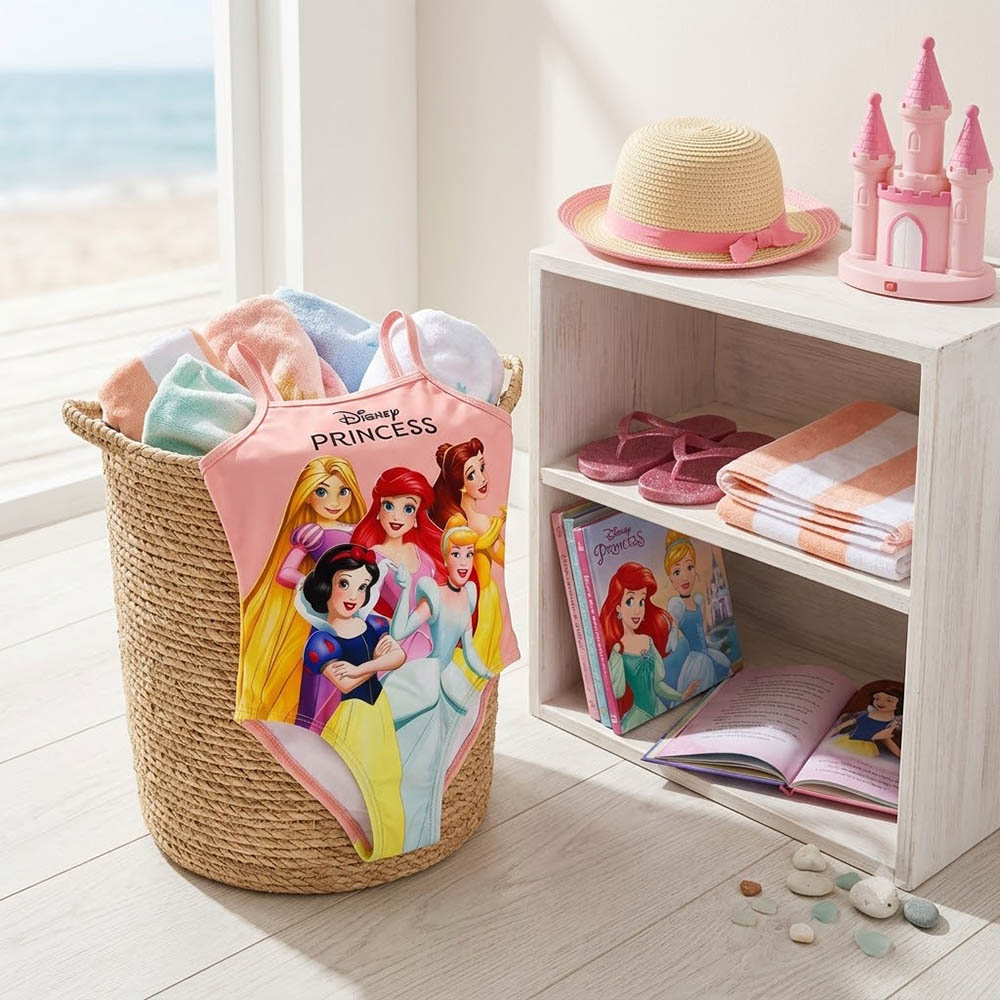 Princess - Girl's UPF 50 Swimwear - Peach