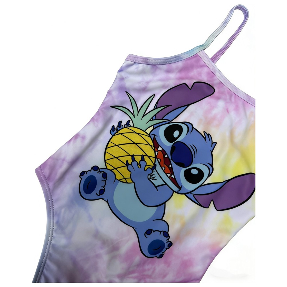 Stitch - Girl's UPF 50 Ombre Swimsuit