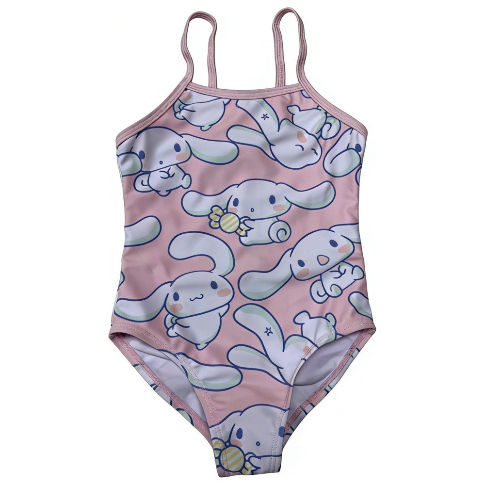 Cinnamoroll - Girl's UPF 50 Swimwear - Pink