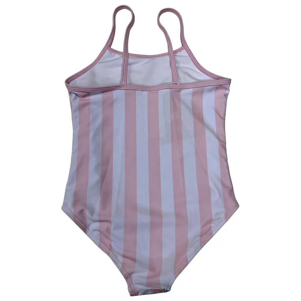 My Melody - Girl's UPF 50 Striped Swimsuit