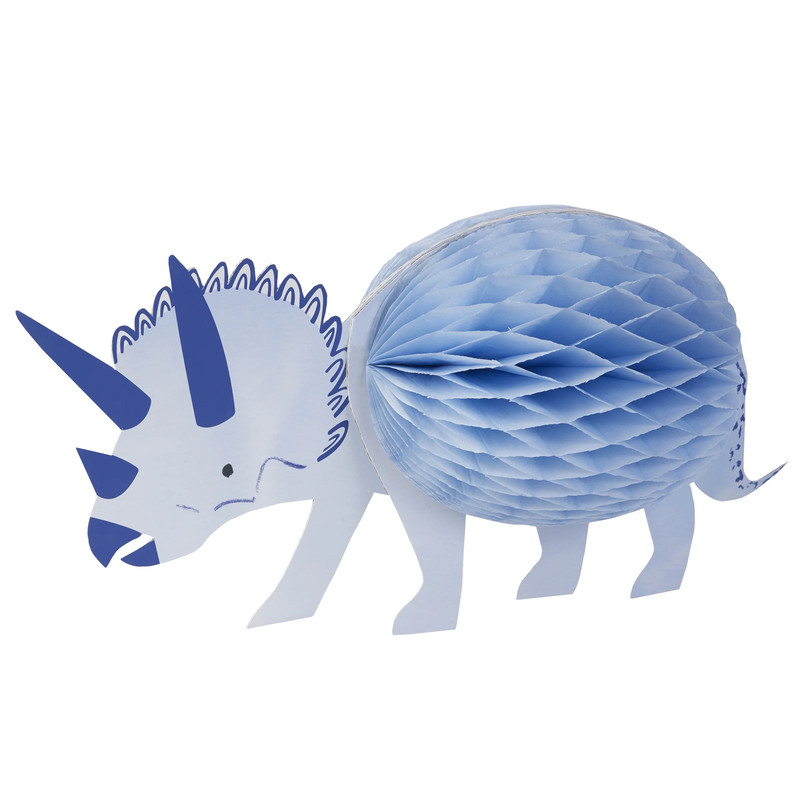 Meri Meri - Honeycomb Dinosaur Decoration Set - Multicolor - 3 Pcs