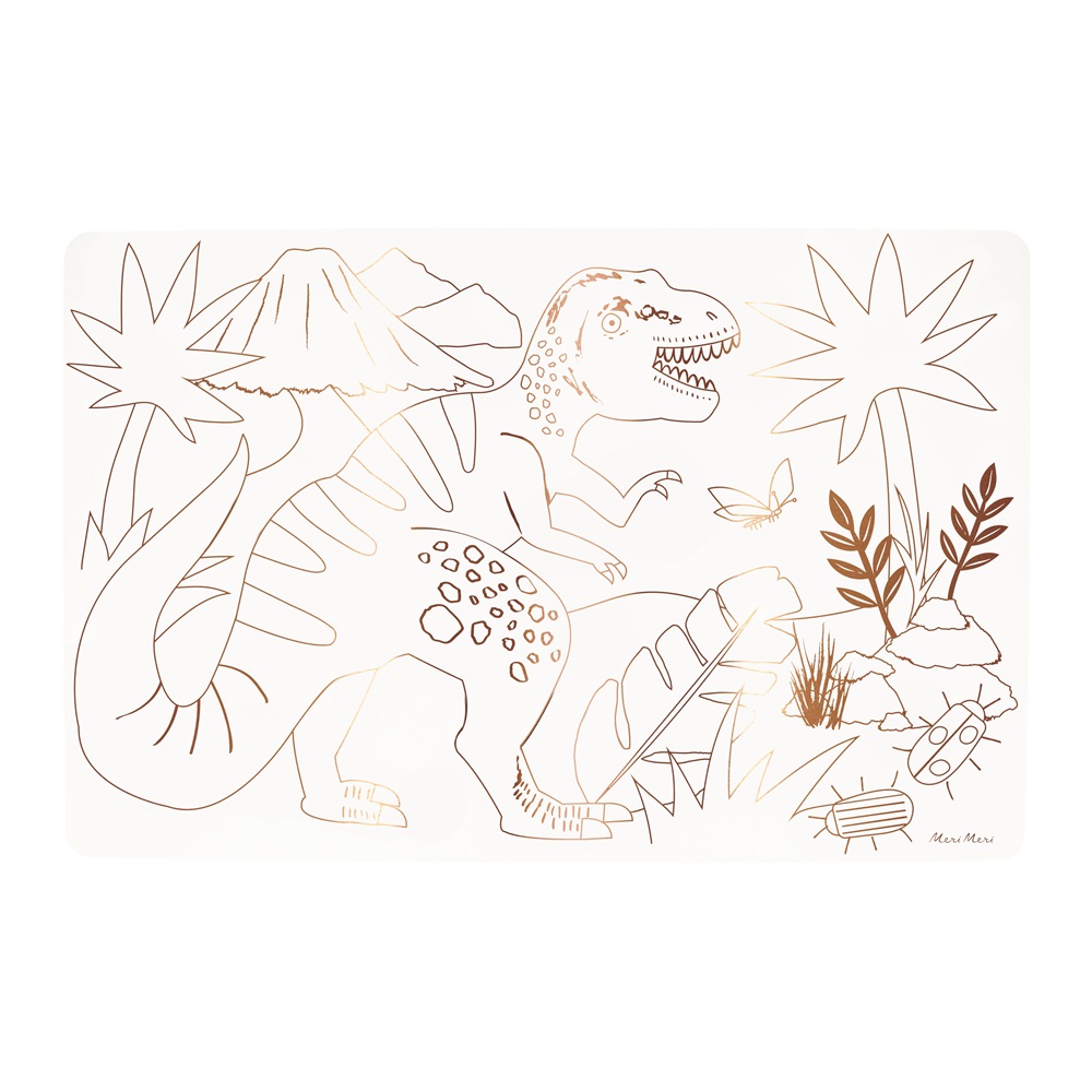 Meri Meri - Dinosaurs Colouring Placemats