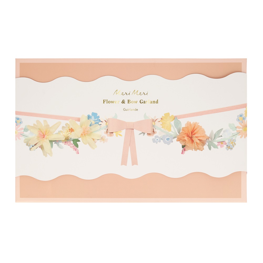 Meri Meri - Flower & Bow Garland