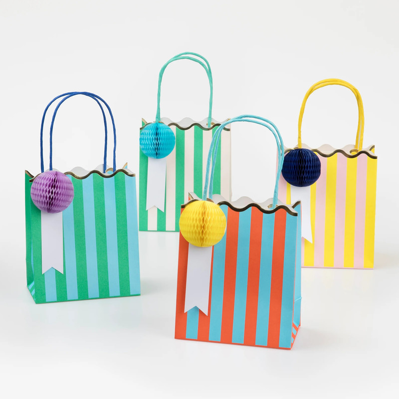 Meri Meri - Stripe Party Bags - 8Pcs