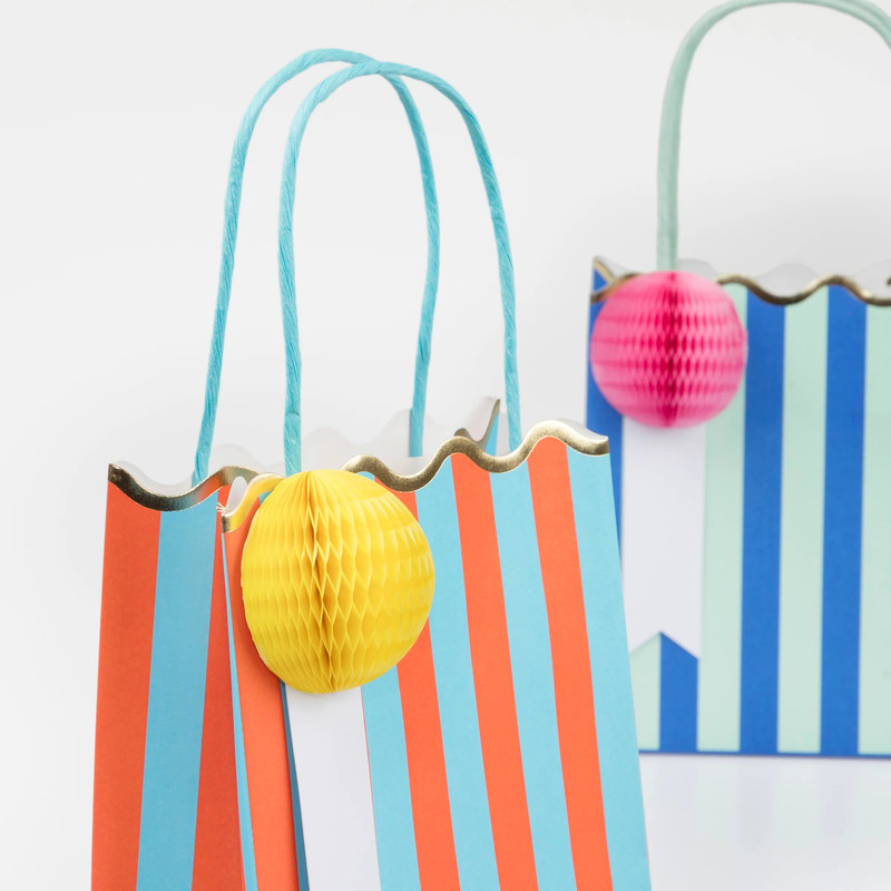 Meri Meri - Stripe Party Bags - 8Pcs