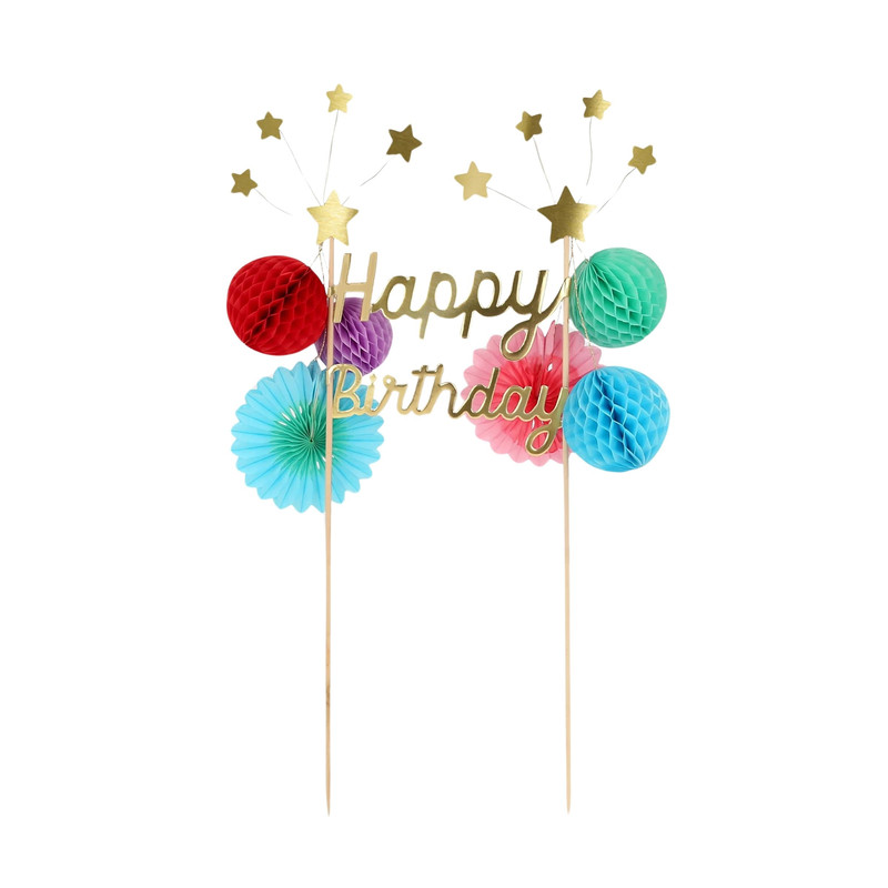 Meri Meri - Happy Birthday Cake Topper