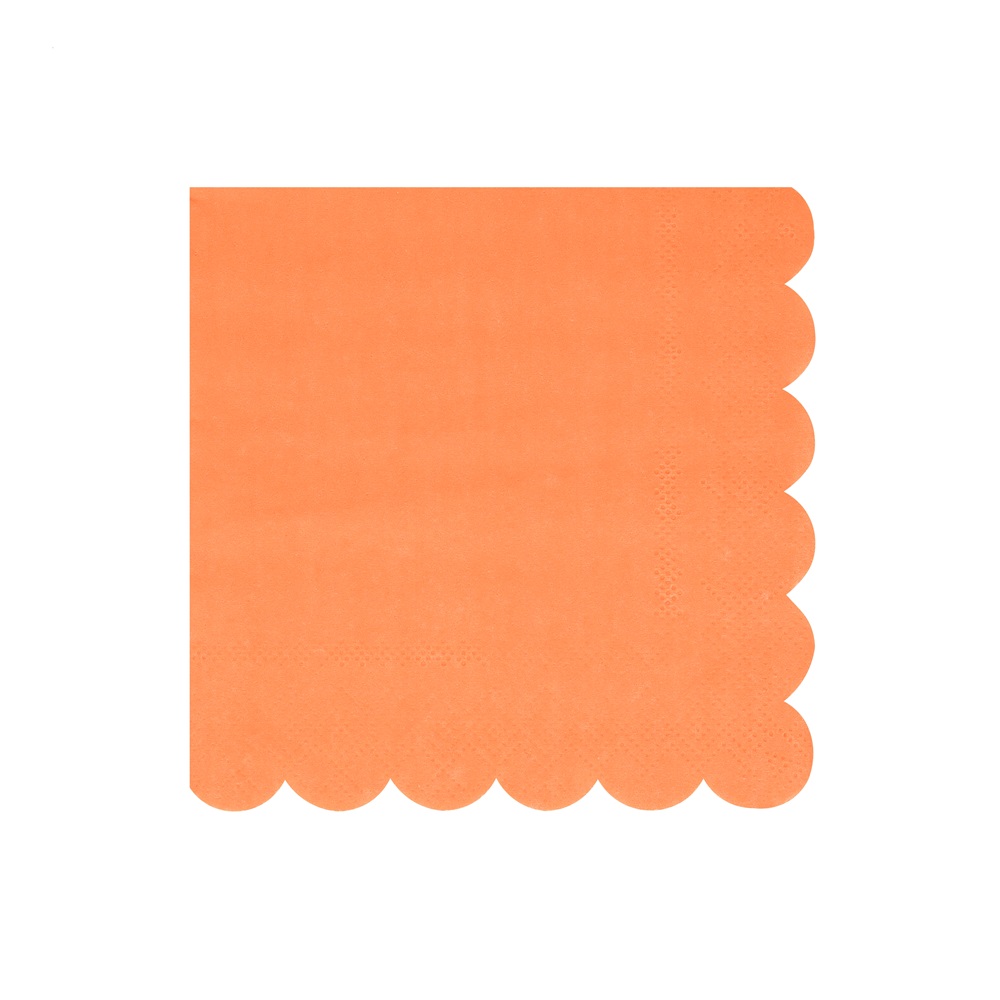 Meri Meri Papaya Napkins - Thumbnail 2