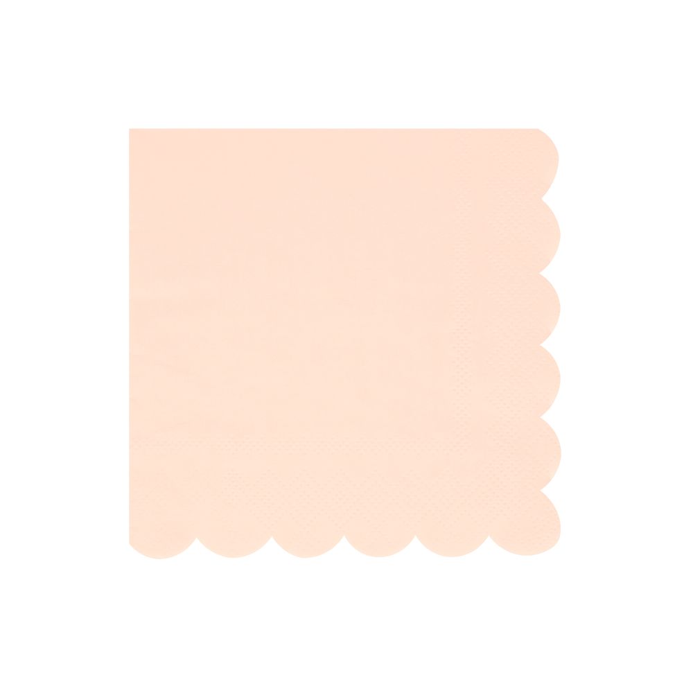 Meri Meri - 3-Ply Ballet Slipper Large Napkins - Pink - 16 Pcs