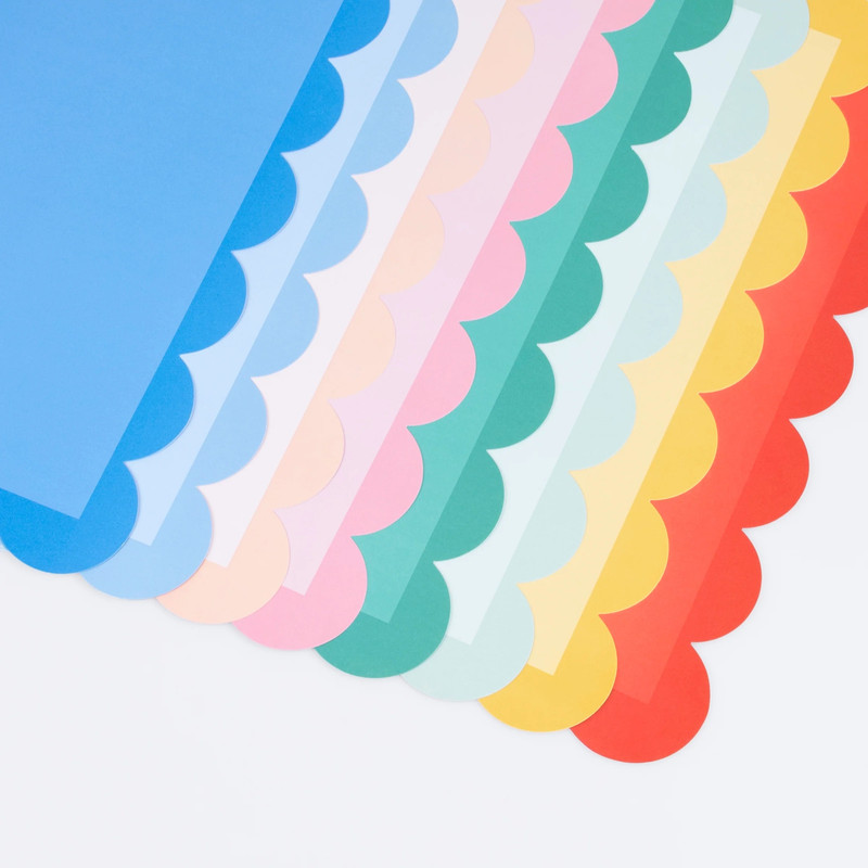 Meri Meri - Mixed Color Placemats - 12 Pcs