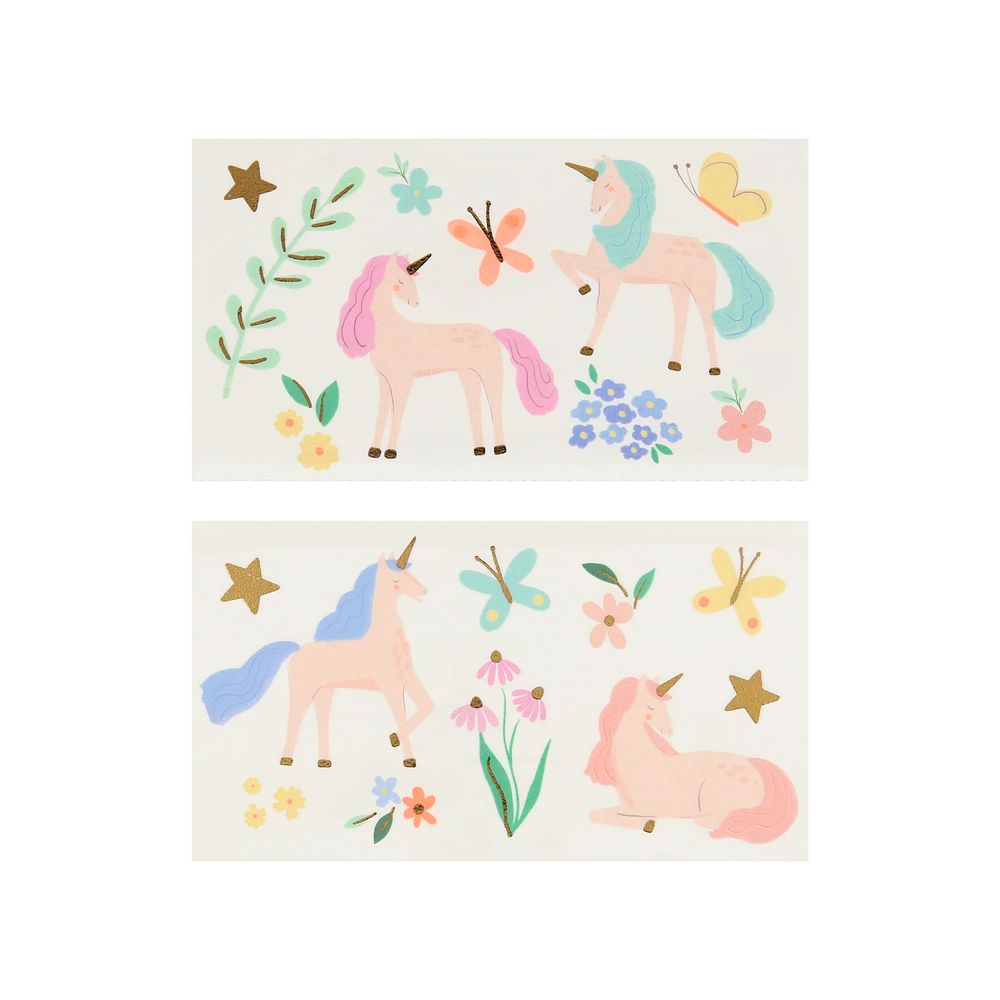 Meri Meri - Unicorn Temporary Tattoos